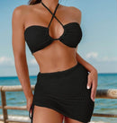 Biquíni Feminino em Nylon Cintura Alta