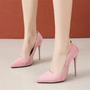 Scarpin Salto Alto Fino com Brilho