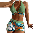 Conjunto Biquíni Feminino Cropped com Short