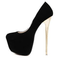 Scarpin Feminino Salto Alto 16cm com Plataform