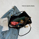 Bolsa Tote Feminina Estilo Palha com Detalhes