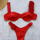 Biquíni Feminino com Detalhe Floral