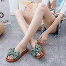 Chinelo Feminino Plataforma com Laço