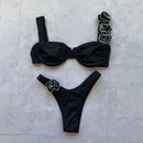 Biquíni Feminino com Detalhe Floral