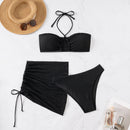 Biquíni Feminino em Nylon Cintura Alta