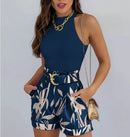 Conjunto Feminino Blusa e Short Primavera/Verão