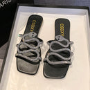 Chinelo Moderno Feminino com Salto Baixo